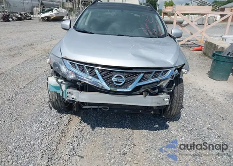 2012 Nissan Murano Sv from USA, damaged, VIN JN8AZ1MUXCW117118